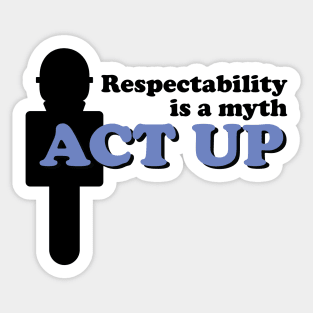 Act Up (Light) Sticker